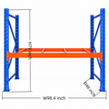 Heavy Duty Selective Pallet Rack, Adjustable Warehouse Steel Pallet Racking Storage System