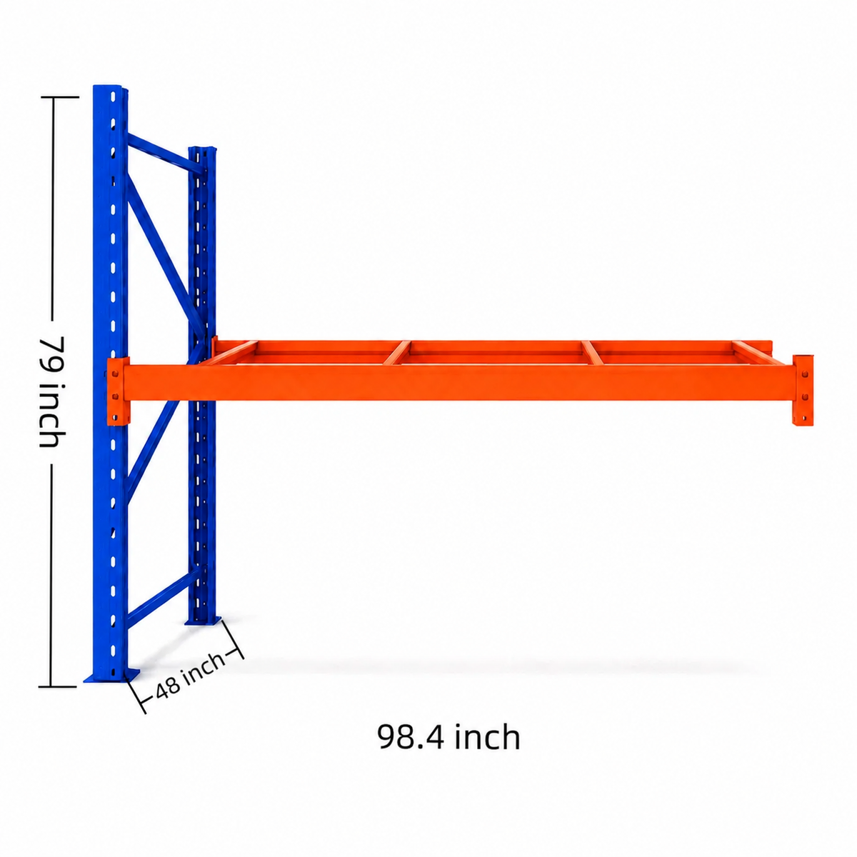 Selective Pallet Racking - Adjustable Steel Warehouse Storage, Starter and Add-On Units